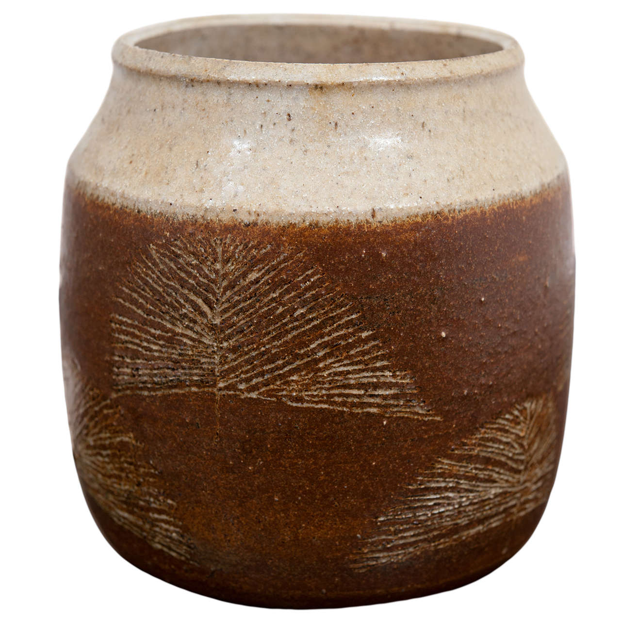 Hald Soon Pottery Vase For Sale