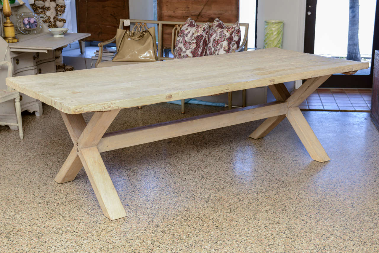 19th Century Antique Organic Dining Table 2