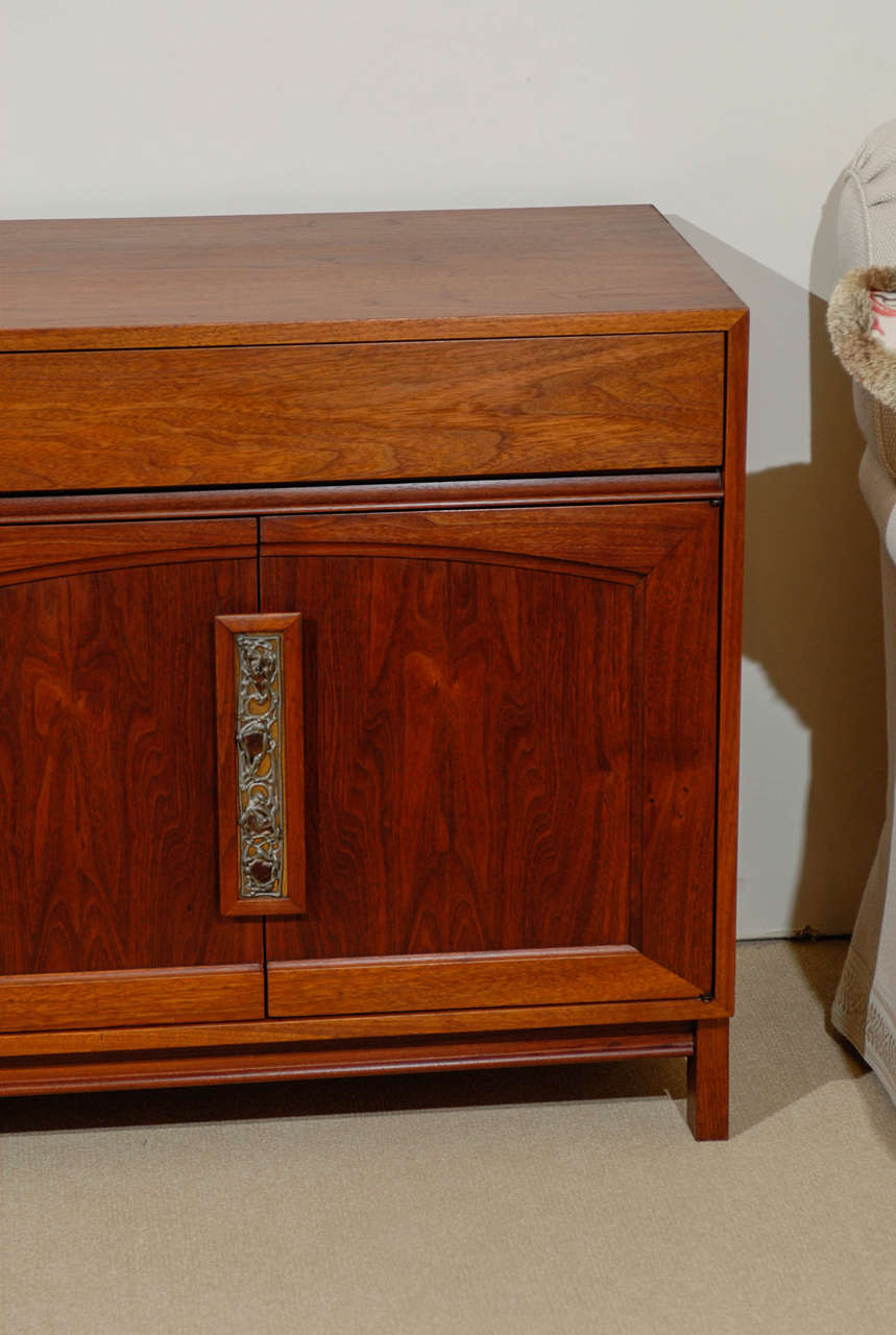 American Fantastic John Keal for Brown Saltman Credenza - Pair Available For Sale