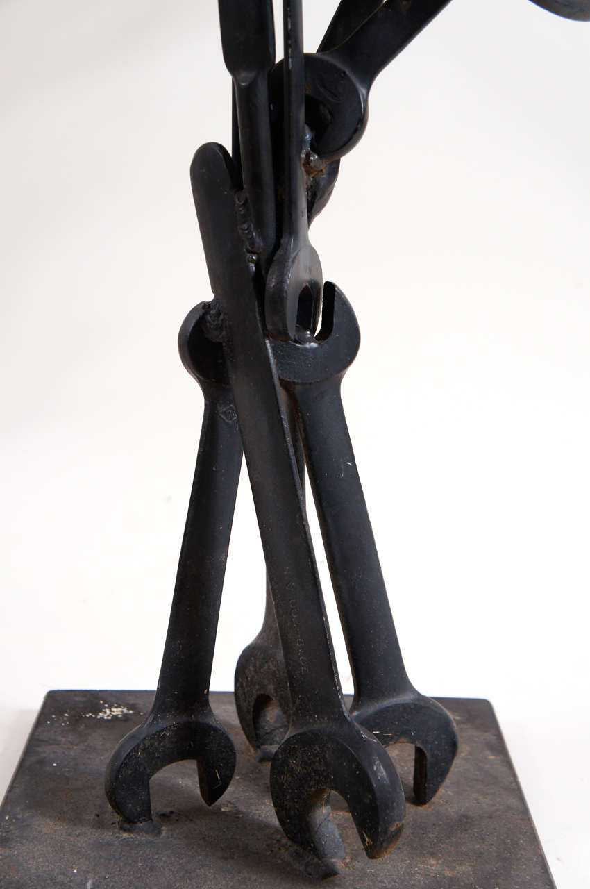 Folk Art Monkey Wrench Tree