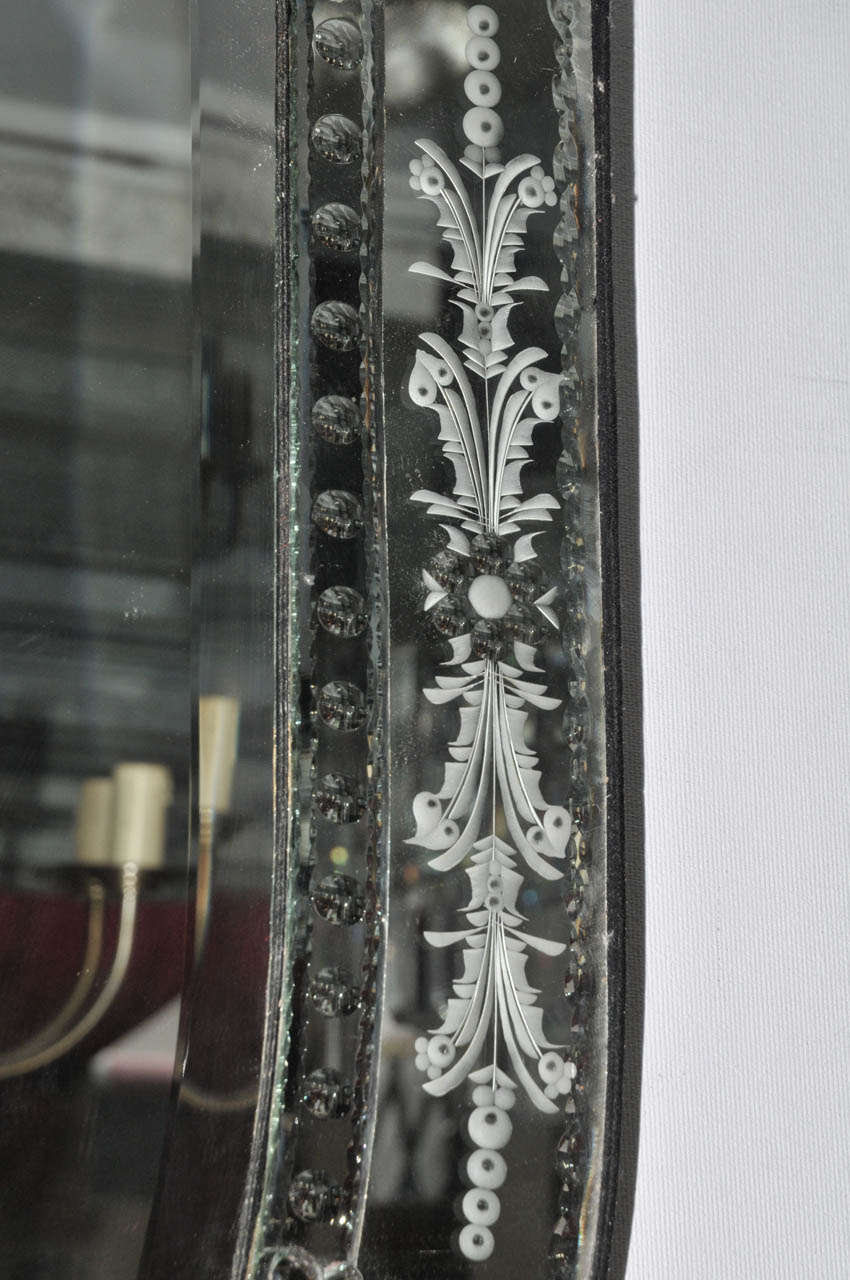 1960's Venetian Style Mirror For Sale 1