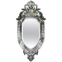 1960's Venetian Style Mirror