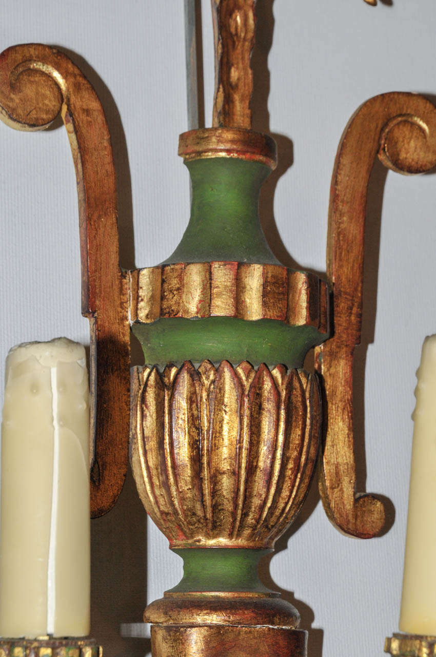 Pair of 19th Century Sconces For Sale 2