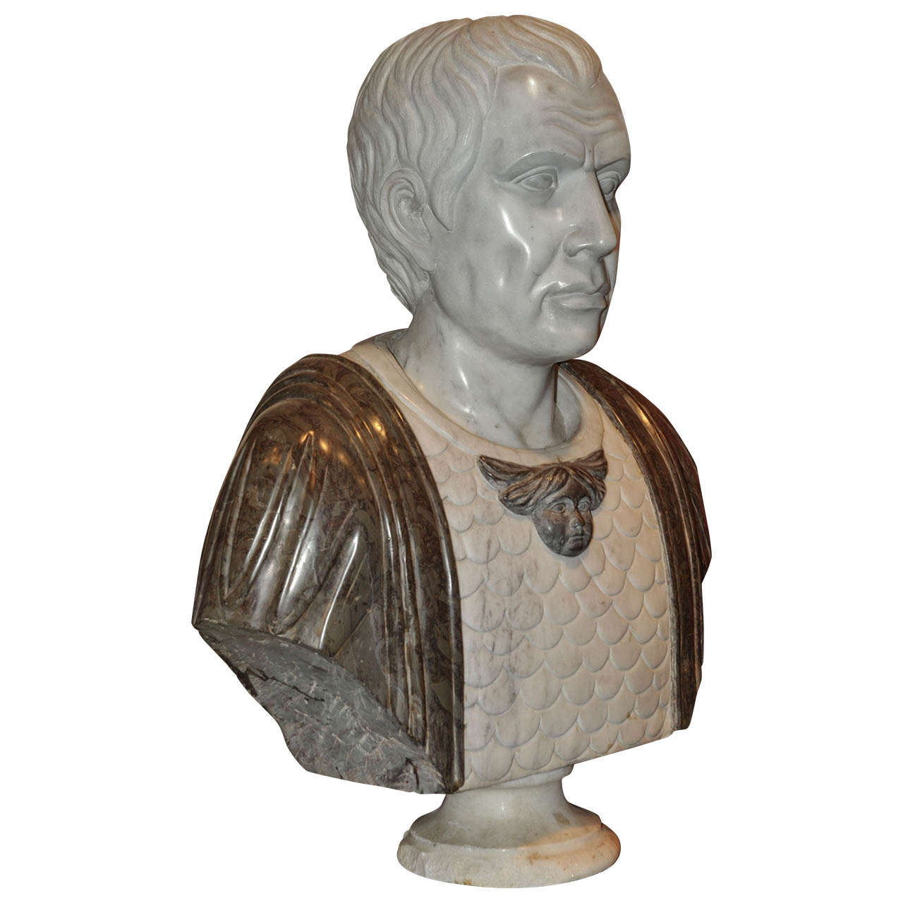 1920's Marble Bust Sculpture For Sale