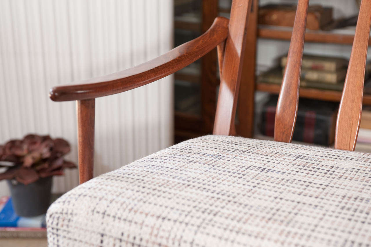 Mid Century Modern Scandinavian Loveseat at 1stDibs