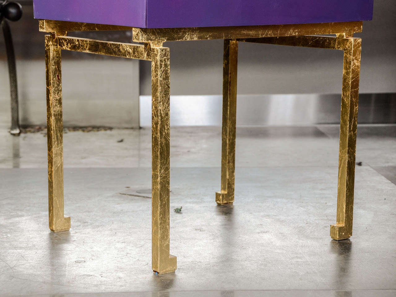 French 1970's Pair of Side Tables by Maison Ramsay