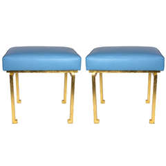 Pair of Stools by Maison Ramsay