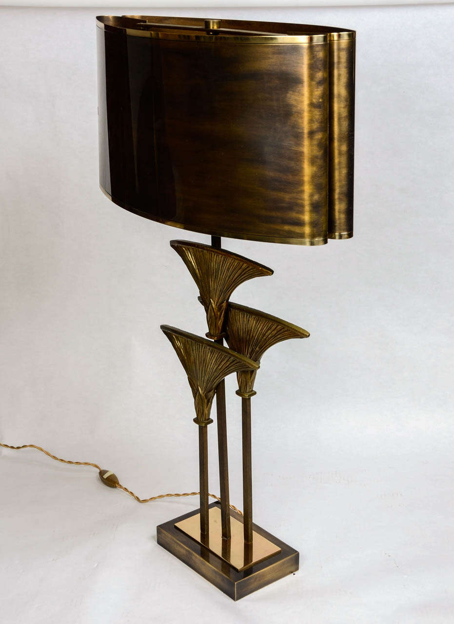 Bronze & brass table lamps