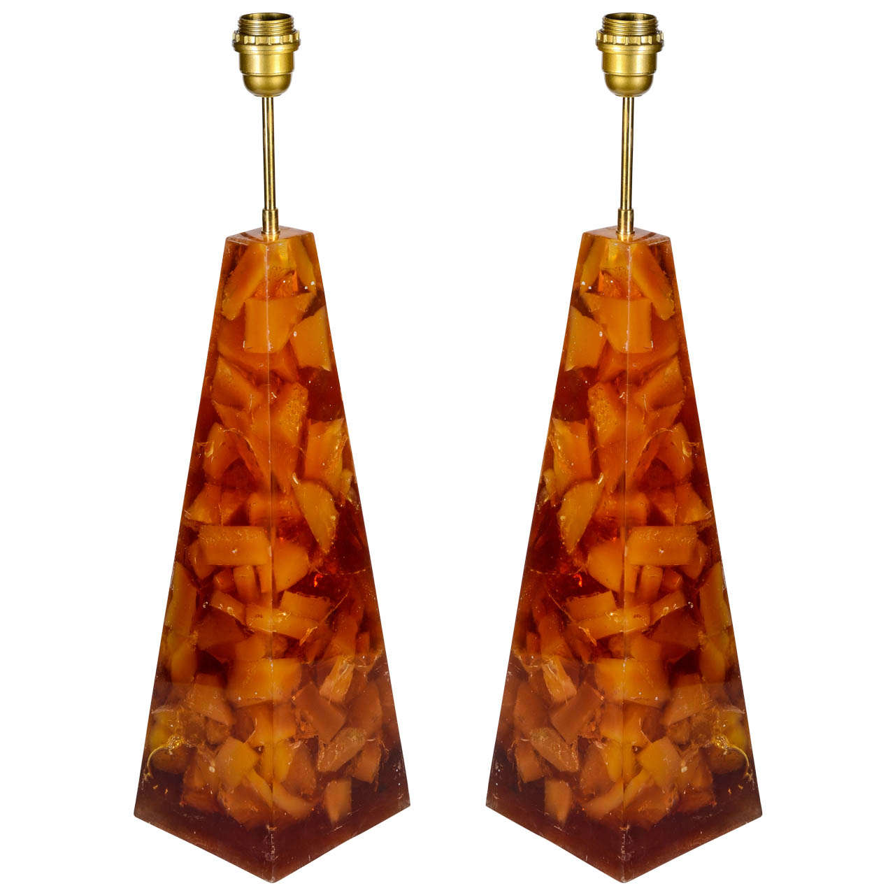 Pair of Lamps by Marie Claude de Fouquieres