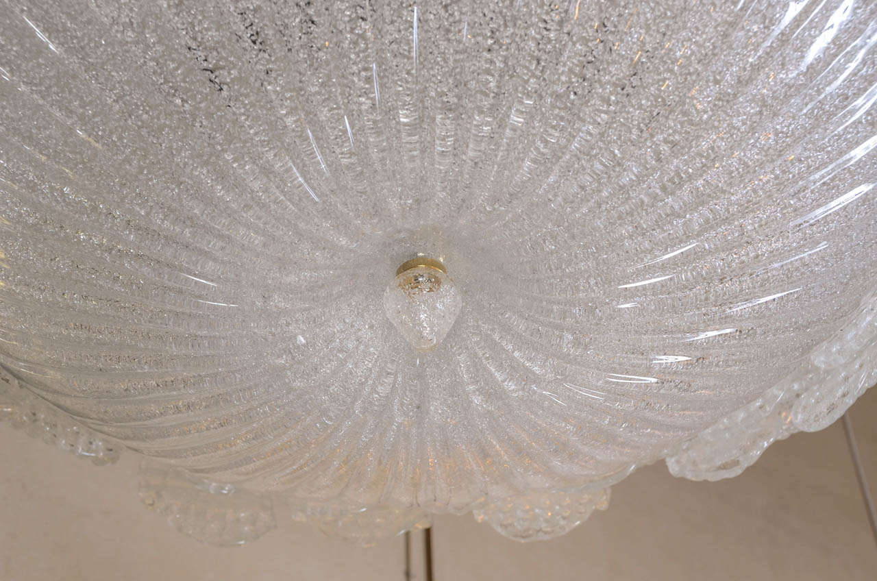 1990's Murano Chandelier by Angelo Barovier In Excellent Condition For Sale In Saint-Ouen, FR