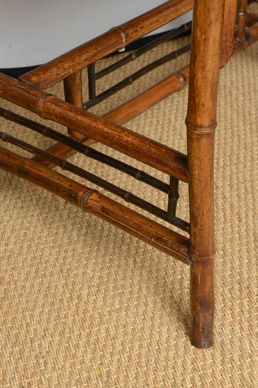 19th Century English Bamboo Flip Flop Desk 6