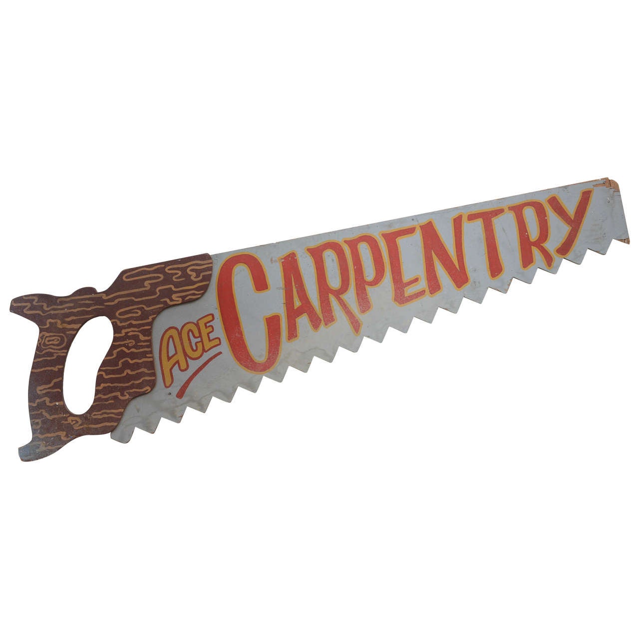 "Ace Carpentry" Advertising Sign For Sale