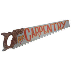 "Ace Carpentry" Advertising Sign