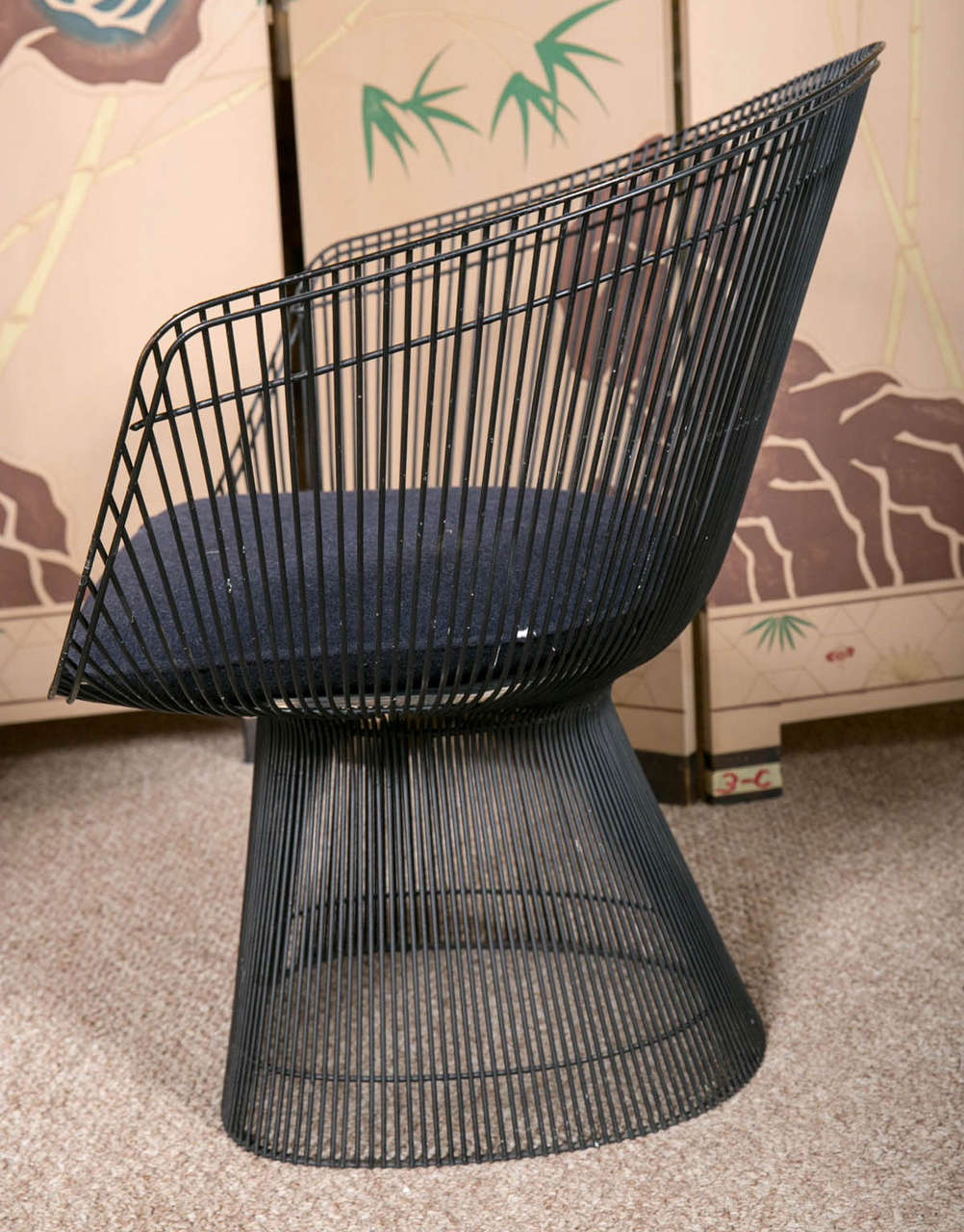Late 20th Century Midcentury Warren Platner Lounge Chair for Knoll