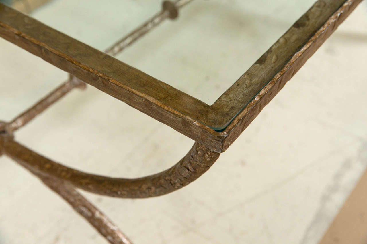 Unknown ON SALE NOW!!!  Diego Giacometti Style Wrought Iron Coffee or Low Table