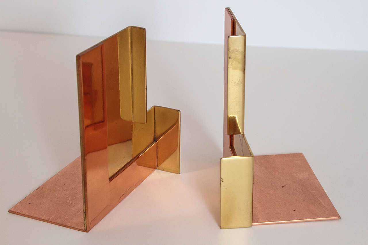 American Alternate Versions of Chase Moderne Bookends, BOTH PAIR SOLD For Sale