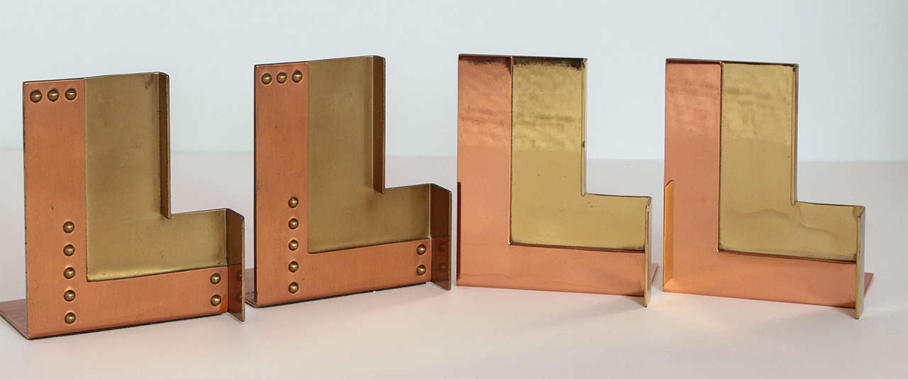 Alternate Versions of Chase Moderne Bookends, BOTH PAIR SOLD For Sale 2