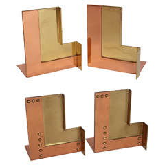 Alternate Versions of Chase Moderne Bookends, RIVETED PAIR SOLD 4