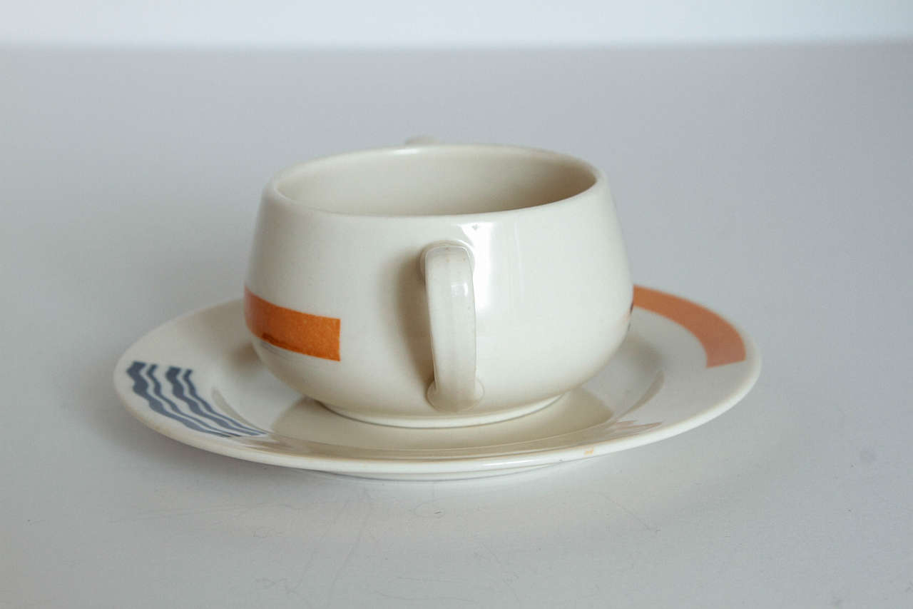 American Art Deco S.S. Leviathan Two-Piece Matched Pairs Serveware, Eugene and Lee Schoen For Sale
