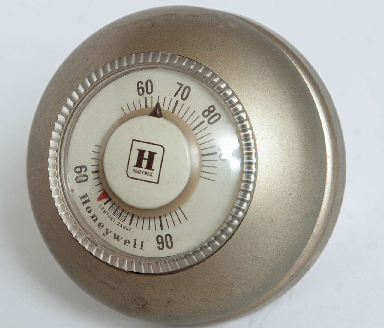 American Machine Age Art Deco Industrial Design Patented Henry Dreyfuss Thermostats For Sale
