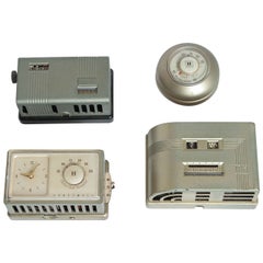 Machine Age Art Deco Industrial Design Patented Henry Dreyfuss Thermostats