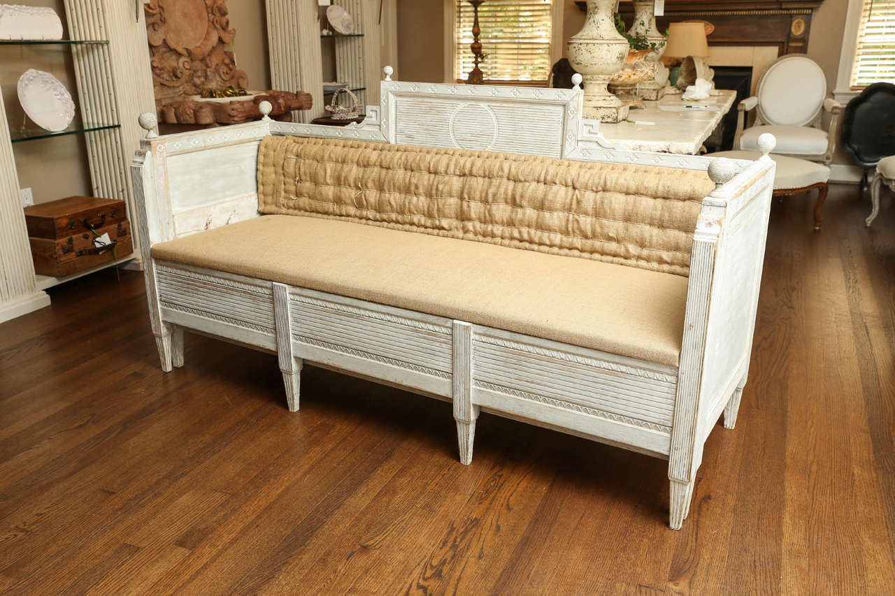 19th Century Gustavian Style Settee