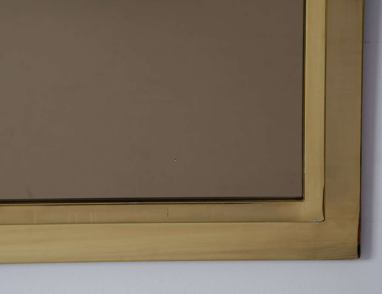 Belgian 24-Karat Gold-Plated Brass Mirror by Belgo Chrome