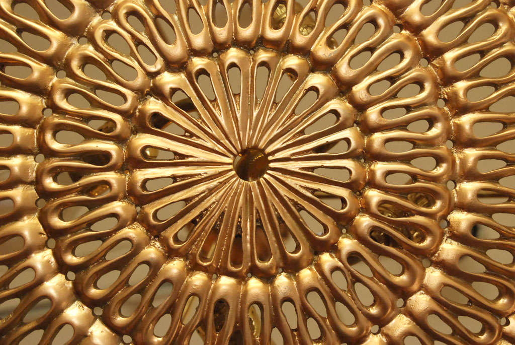 A mid-Century Dome ceiling fixture 4