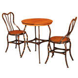 Vintage Bistro Table and Chairs