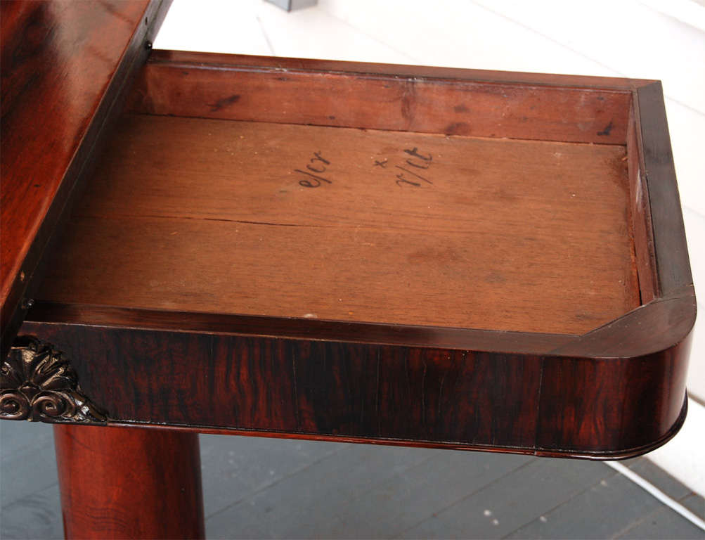 English A fine William IV Rosewood Card Table