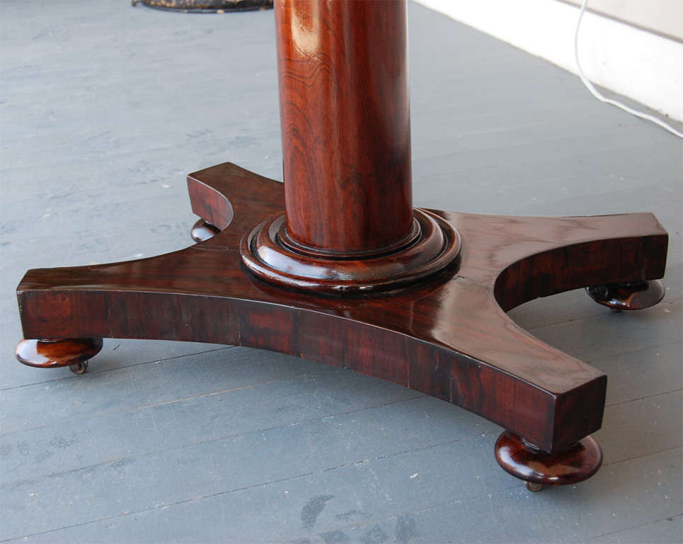 A fine William IV Rosewood Card Table 4