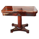 Antique A fine William IV Rosewood Card Table