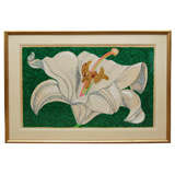 A Fine Vintage Glitter Painting