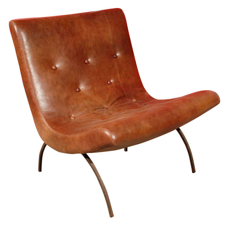 Scoop Chair by Milo Baughman at 1stDibs