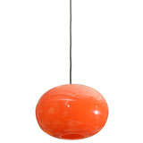 Mid Century Orb-Form Glass Pendant Light