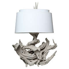 Large Driftwood Table Lamp