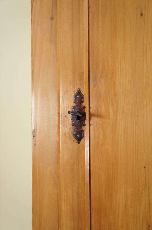 Polished Pine Chimney Cupboard