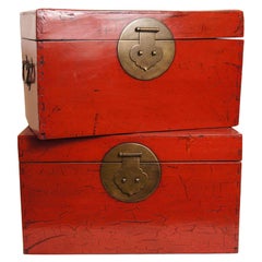 Antique Chinese Document Boxes
