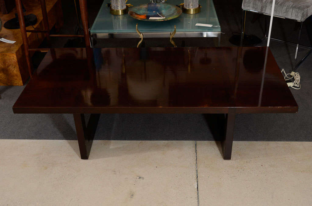 Mid-Century Modern Bold Coffee Table by Edward Wormley for Dunbar For Sale
