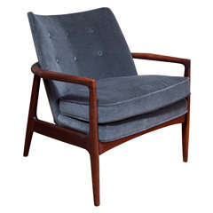Thayer Coggin Rosewood Lounge Chair