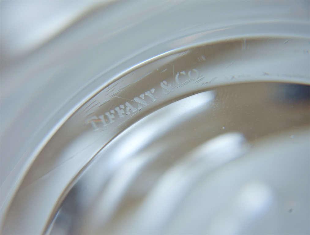 Tiffany & Co. Crystal Bowl 1