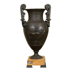 Neoclassical Bronze Urn