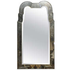 A Queen Anne Venetian Style Mirror