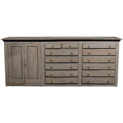 A Painted Sideboard