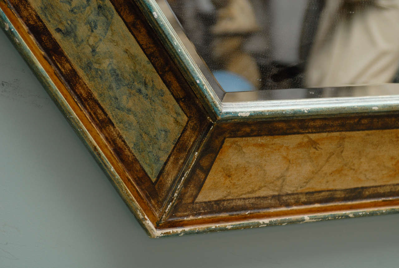 An Italian Octagonal Mirror 1