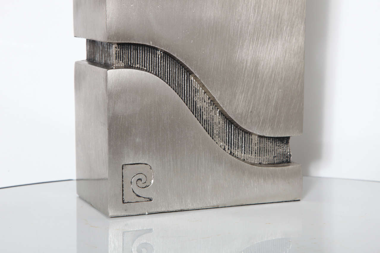 American Pierre Cardin Brushed Aluminum 