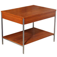 George Nelson for Herman Miller Walnut End Table