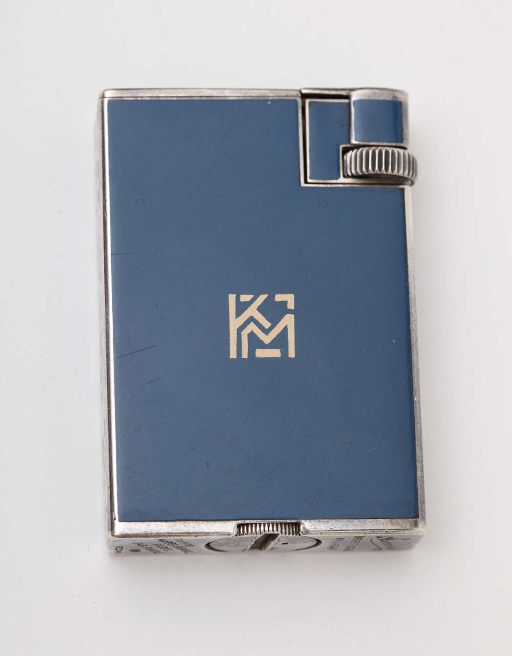 French Art Deco Alfred Dunhill Lighter & Cigarette Case in Original Box