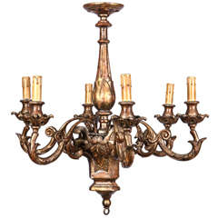 18Th Gilded Chandelier