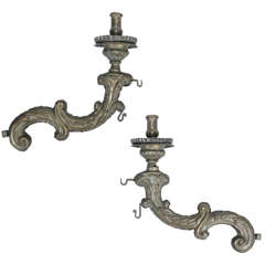 18Th Century Torch Holders 18Th Century Torch Holders